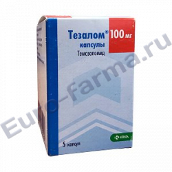 Тезалом капс 100мг фл темн стекла N5x1 Вектор-Медика/Крка-Рус РОС